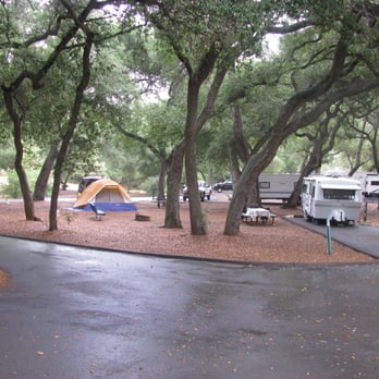 Dos Picos County Park - View of campsites. - Parks Near Me - Ramona, California