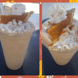 Pumpkin spice crazy shake