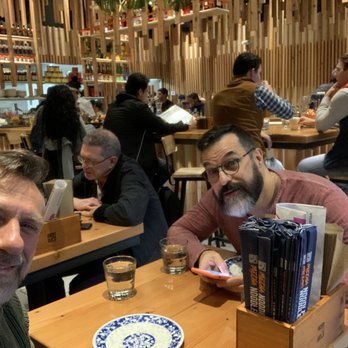 Mecha Noodle Bar - Peter and DJ! October 2019 - Ramen Near Me - Stamford, Connecticut Mecha Noodle Bar - Peter and DJ! October 2019 - Ramen Near Me - Stamford, Connecticut