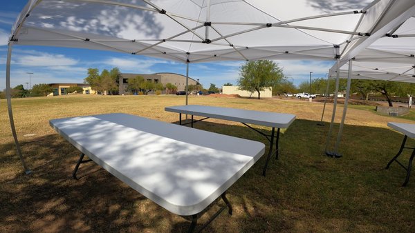 Outdoor Set Up - Small Birthday party set up at Paseo Highlands Park in North Phoenix. Outdoor Set Up - Small Birthday party set up at Paseo Highlands Park in North Phoenix.