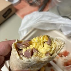 Sam's Place - Breakfast burrito