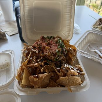 Hana Hou Kitchen - Poke nachos - Hawaiian Near Me - St. George, Utah Hana Hou Kitchen - Poke nachos - Hawaiian Near Me - St. George, Utah