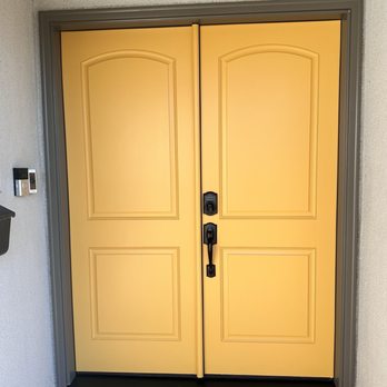 Banner Painting - Exterior door - Drywall Installation & Repair Near Me