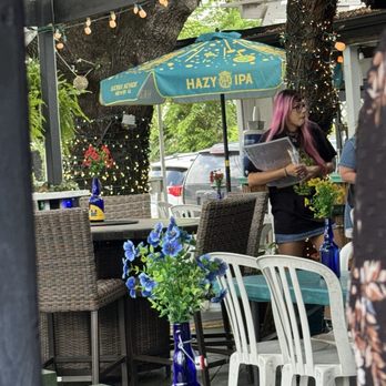 Hobbit Cafe - Outside decorations - Burgers Near Me - Houston, Texas