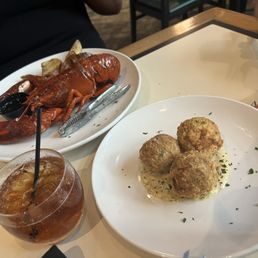 Maine lobster & boudain balls Maine lobster & boudain balls