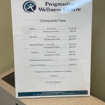 Progressive Wellness Centre - Chiropractic fees - Chiropractors Near Me - Canmore, Alberta Progressive Wellness Centre - Chiropractic fees - Chiropractors Near Me - Canmore, Alberta