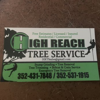 High Reach Tree Service - Tree Services Near Me - Ocala, Florida High Reach Tree Service - Tree Services Near Me - Ocala, Florida