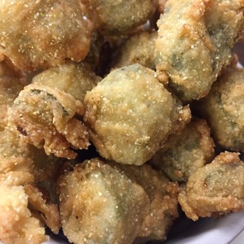 Sunday Diner - Fried okra made from scratch with corn meal batter. - Southern Near Me - Clayton, Georgia Sunday Diner - Fried okra made from scratch with corn meal batter. - Southern Near Me - Clayton, Georgia