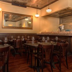 St Martha's Brasserie D'Orleans - dining room and chef's bar seating