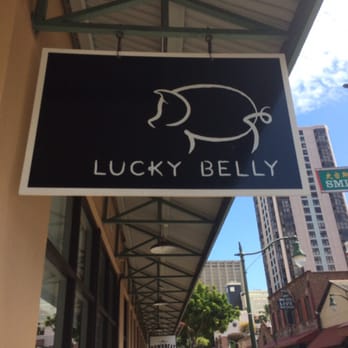 Lucky Belly - Love the sign. It brought me in and I wasn't disappointed. - Bars Near Me - Honolulu, Hawaii Lucky Belly - Love the sign. It brought me in and I wasn't disappointed. - Bars Near Me - Honolulu, Hawaii