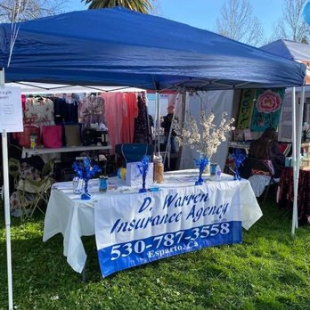 Warren Insurance Agency - Almond Fest '24 - Insurance Near Me - Esparto, California Warren Insurance Agency - Almond Fest '24 - Insurance Near Me - Esparto, California