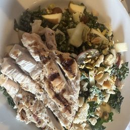 Kale Salad with Chicken