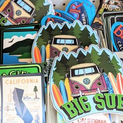 Chevron Station In Carmel Highlands - Cool stickers