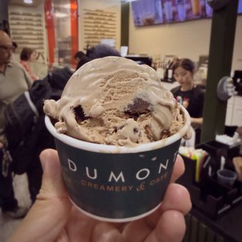 Dumont Creamery & Cafe - Hazelnut Brownie - Ice Cream & Frozen Yogurt Near Me - San Jose, California Dumont Creamery & Cafe - Hazelnut Brownie - Ice Cream & Frozen Yogurt Near Me - San Jose, California