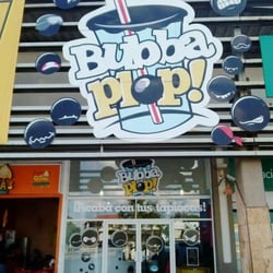 Bubba plop! - Esta es la fachada de Bubba Plop, sucursal Plaza las Américas. Lo encuentras del lado de los Bisquets Obregón.