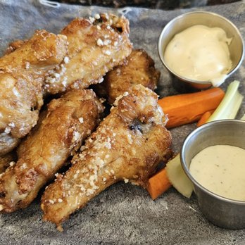 RumFire - The Garlic Parmesan Chicken Wings were large and tender. - Asian Fusion Near Me - Honolulu, Hawaii