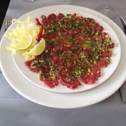 Battambang - Salade battambang : carpaccio de bœuf avec citronnelle et menthe