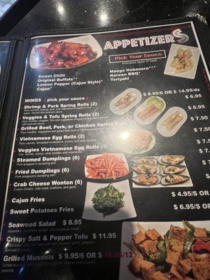 Menu photo 5 Pho Bay Avon, CO