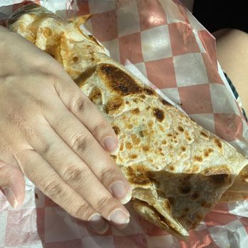 Maná Restaurant & Bakery - Size of my breakfast burrito - Breakfast & Brunch Near Me - Douglas, Arizona Maná Restaurant & Bakery - Size of my breakfast burrito - Breakfast & Brunch Near Me - Douglas, Arizona