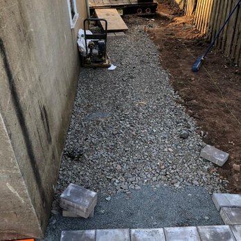 Grand Designs Paving & Masonry - Side entrance to house sub base QP stone before Asphalt - Masonry/Concrete Near Me Grand Designs Paving & Masonry - Side entrance to house sub base QP stone before Asphalt - Masonry/Concrete Near Me