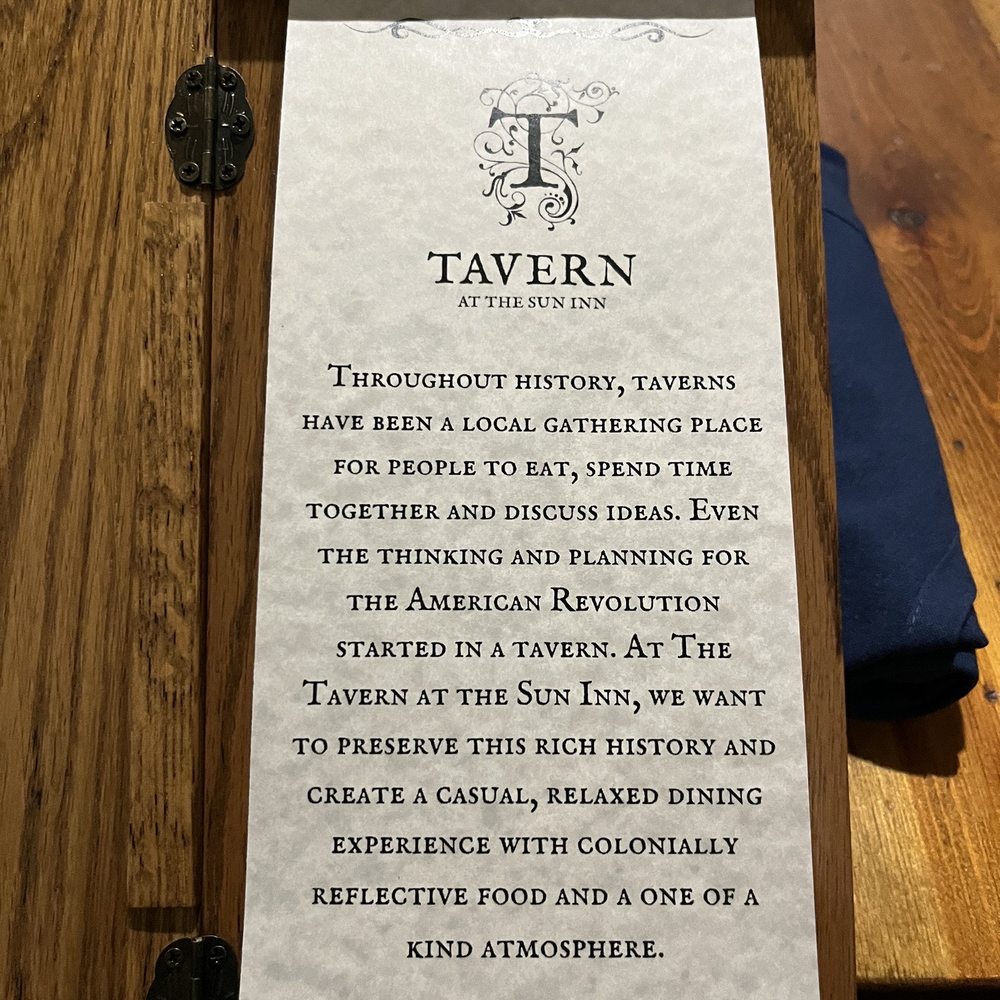 Tavern at the Sun Inn - Bars Near Me - Bethlehem, Pennsylvania