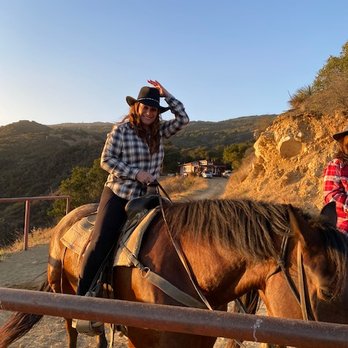 Circle Bar B Stables - At the top of the ridge almost lost my hat! - Horseback Riding Near Me - Santa Barbara, California Circle Bar B Stables - At the top of the ridge almost lost my hat! - Horseback Riding Near Me - Santa Barbara, California
