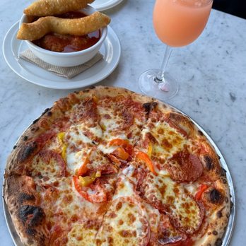 Live Fire Pizza - Pepperoni & Peppers Pizza and Meatballs - Pizza Near Me - Napa, California Live Fire Pizza - Pepperoni & Peppers Pizza and Meatballs - Pizza Near Me - Napa, California