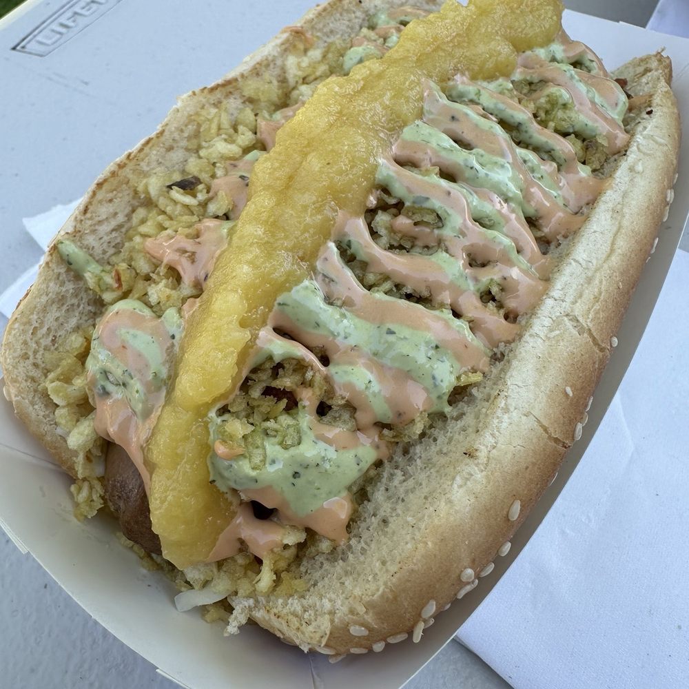 Wezzarepas - The "Mastiff" Dog - Colombian Near Me - Whittier, California Wezzarepas - The "Mastiff" Dog - Colombian Near Me - Whittier, California