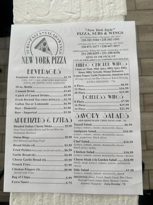 Menu photo 2 New York Pizza Grand Bay, AL Menu photo 2 New York Pizza Grand Bay, AL