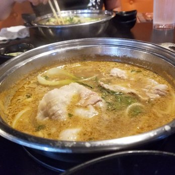 Shabuya - The broth after I put in so many veggies and pork belly. - Soup Near Me - Milpitas, California