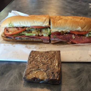 Capriotti's Sandwich Shop - The Hot Italian and chocolate chip cookie in a brownie, brownie. Yum! - Sandwiches Near Me - Cedar Rapids, Iowa