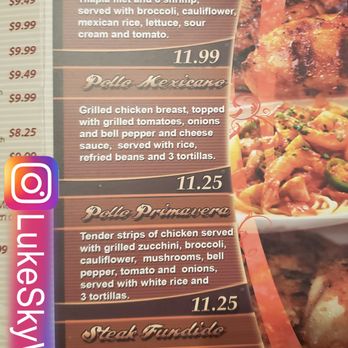 El Camino Real - Huge menu with lots of variety for everyone - Mexican Near Me - Bluffton, Indiana El Camino Real - Huge menu with lots of variety for everyone - Mexican Near Me - Bluffton, Indiana