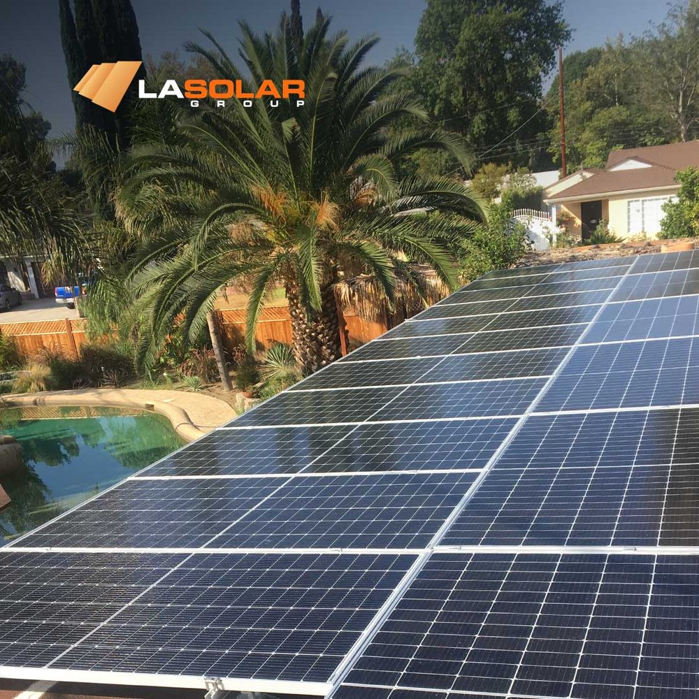 Slide of LA Solar Group