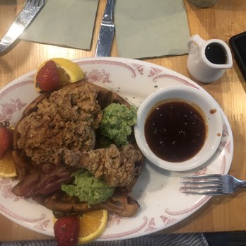 Plain Jane - Chipotle Honey Fried Chicken and Belgian Waffles - Breakfast & Brunch Near Me - San Francisco, California Plain Jane - Chipotle Honey Fried Chicken and Belgian Waffles - Breakfast & Brunch Near Me - San Francisco, California