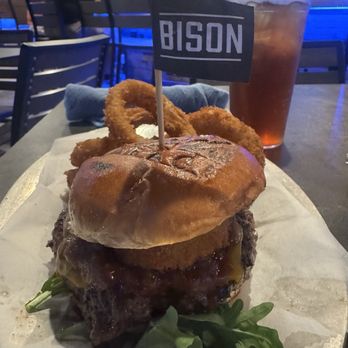 Ford's Garage Boynton Beach - Bison Burger - Comfort Food Near Me - Boynton Beach, Florida