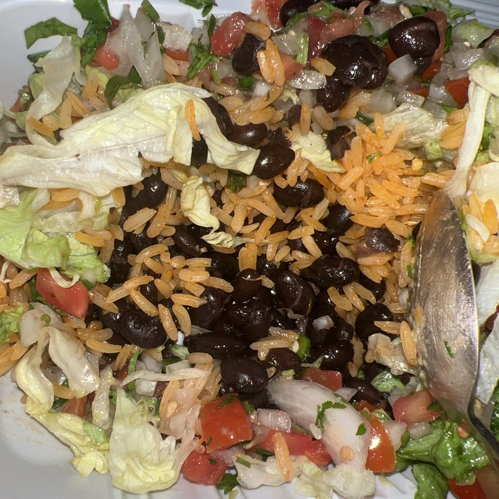 hella beans like 50 grains of rice total I'm over it