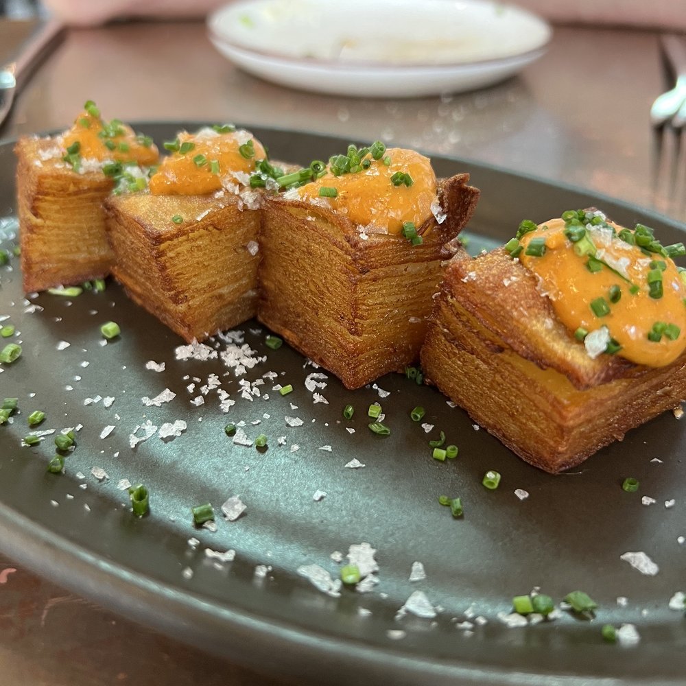 Valentina - Patatas bravas - Seafood Near Me - Encinitas, California Valentina - Patatas bravas - Seafood Near Me - Encinitas, California