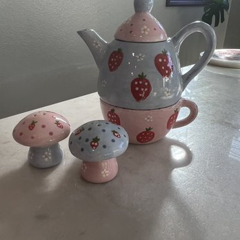 Color Me Mine - After it was glazed and fired - Paint-Your-Own Pottery Near Me - Valencia, California Color Me Mine - After it was glazed and fired - Paint-Your-Own Pottery Near Me - Valencia, California