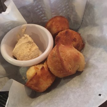 Saddle Ranch - Jalapeño cornbread and cinnamon butter - Steakhouses Near Me - Orange, California Saddle Ranch - Jalapeño cornbread and cinnamon butter - Steakhouses Near Me - Orange, California