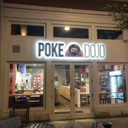 Exterior outside entrance of Poke Dojo - Bethesda, Maryland Exterior outside entrance of Poke Dojo - Bethesda, Maryland