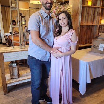 Barone's Tuscan Grill - The soon to be Parents!!  Best baby shower!!  Happy Grandma here 100% - Italian Near Me - Moorestown, New Jersey