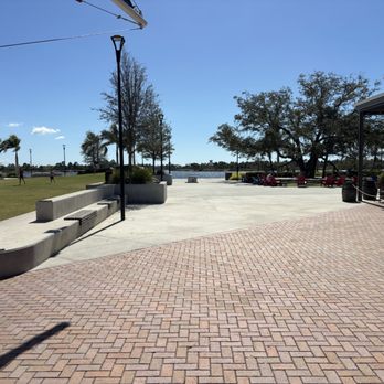 Oak & Stone - View from seating, beautiful. - Beer Bar Near Me - Venice, Florida