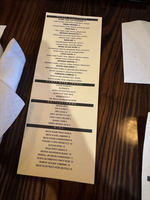 Menu photo 6 Elk Ave Tavern Rock Hill, SC