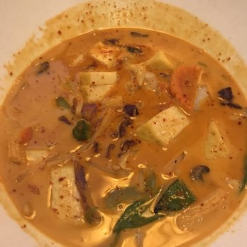 Asparagus - Monks Curry made vegan - Thai Near Me - Merrillville, Indiana