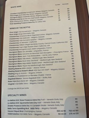 Menu photo 2 The Epicurean Niagara-On-the-Lake, ON Menu photo 2 The Epicurean Niagara-On-the-Lake, ON
