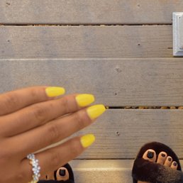 Pedicure and acrylic set