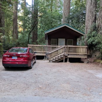 Jedediah Smith Redwoods State Park - Cabin in the campground - Parks Near Me