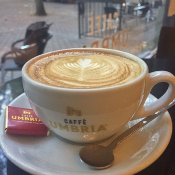 Caffè Umbria - latte great service this morning - Coffee & Tea Near Me - Seattle, Washington