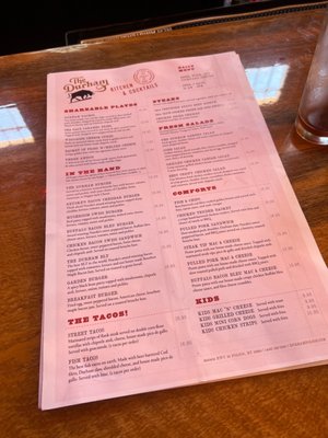Menu photo 2 The Durham - Kitchen and Cocktails Polson, MT