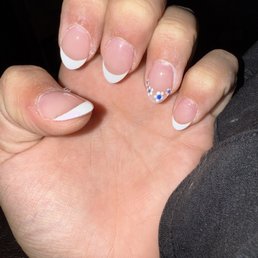 These are my nails from today that Tony did These are my nails from today that Tony did